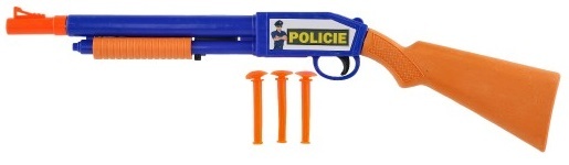 Pistole/Fucili per ventose in plastica + 3 cartucce