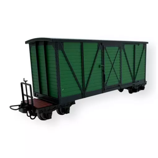 Wagon couvert vert pour train de tranchées allemand - Minitrains 5147 - HOe 1/87 - 2R