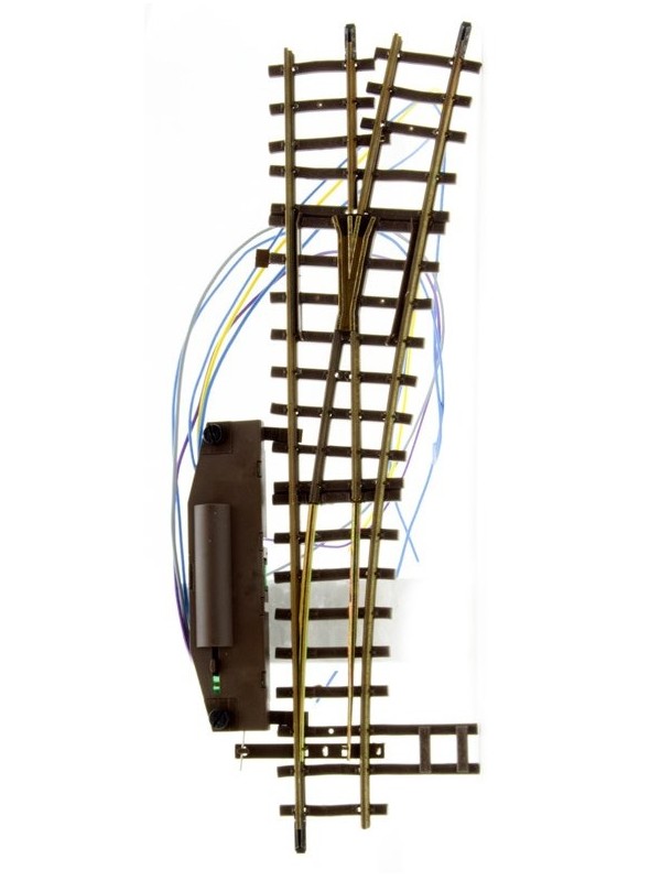 BEMO 4206000 Scala HOm Deviatoio elettrico destro 12° lungo 162,3 mm R 515