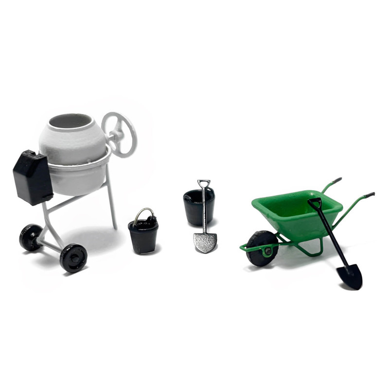 Betoniera e attrezzi. 87Train 221042