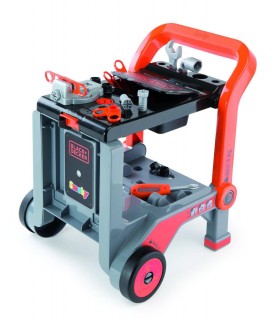 Black + Decker Carrello Trio con cassetta porta attrezzi