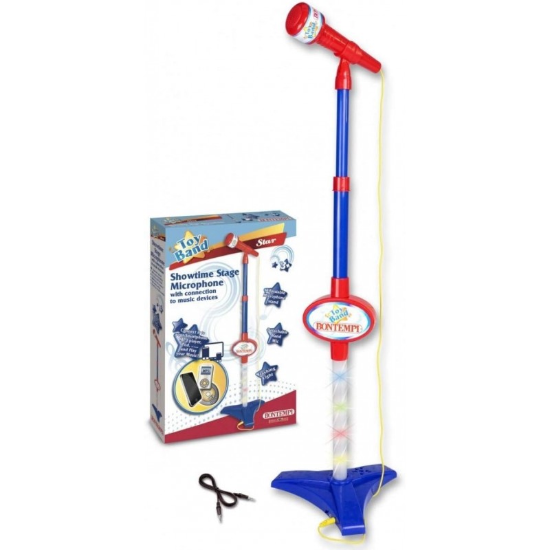BONTEMPI - Microfono con Asta e Connessione MP3 - 401120