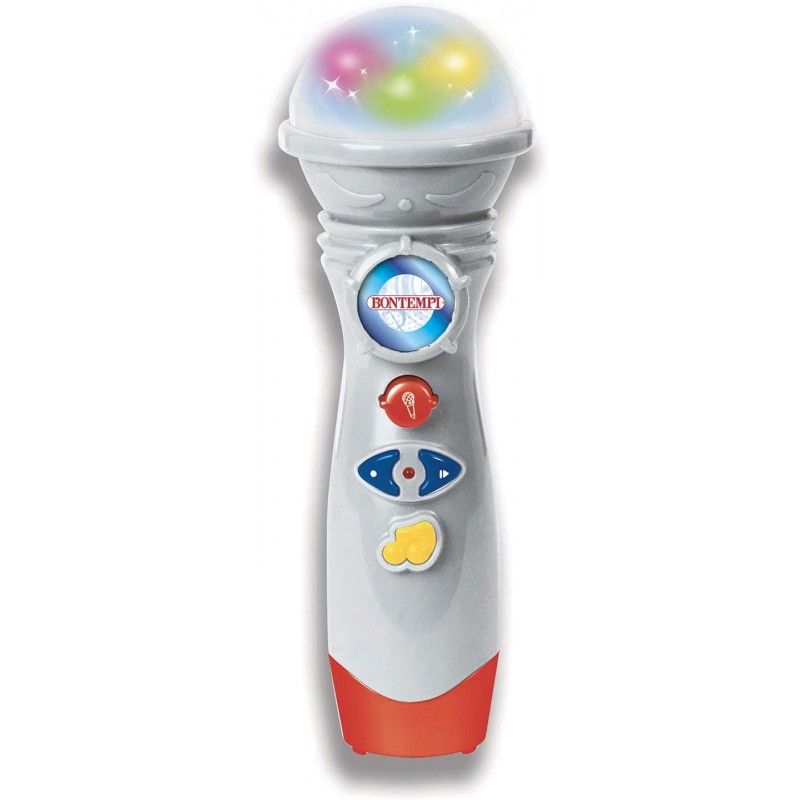 BONTEMPI - Microfono Karaoke Funzione di Registrazione e Riascolto della Voce - 41 2710