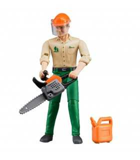 Boscaiolo con accessori