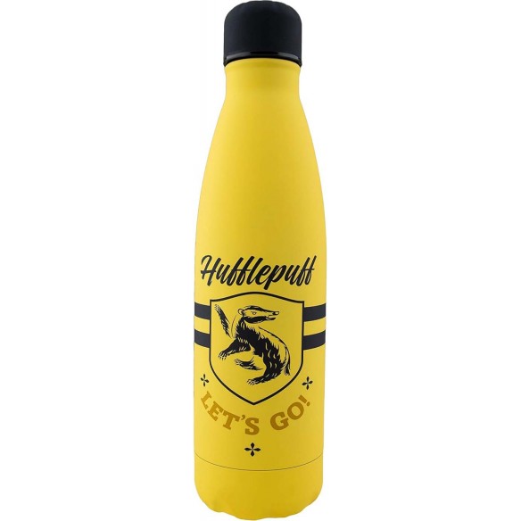 Bottiglia in Metallo - Harry Potter - Tassorosso Let's Go (500ml)