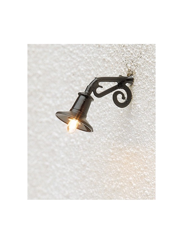 BRAWA 5358 Scala HO Lampada a muro (misure 13 x 15 mm