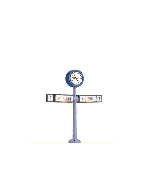 BRAWA 5290 Scala HO Orologio per banchine stazioni segnabinario