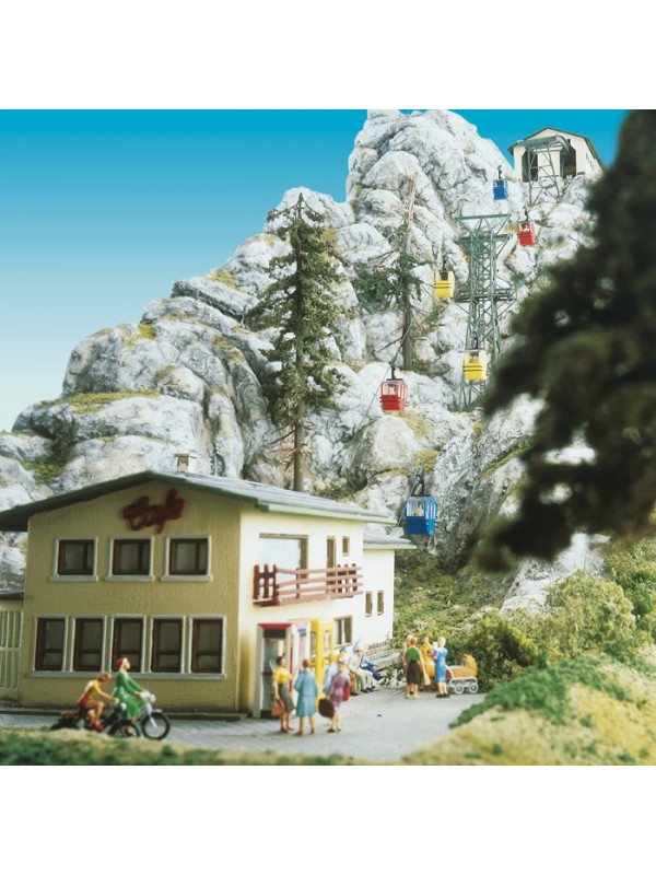 BRAWA 6290 Scala HO Stazioni di partenza e arrivo per cabinovia art. 6280