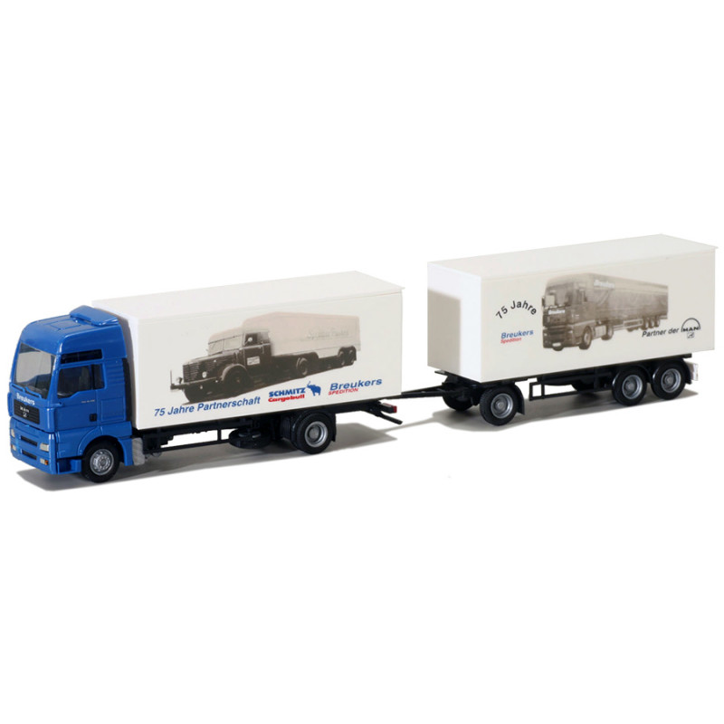 MAN TGA XXL "75° anniversario Breukers". AWM-Automodelle 75824