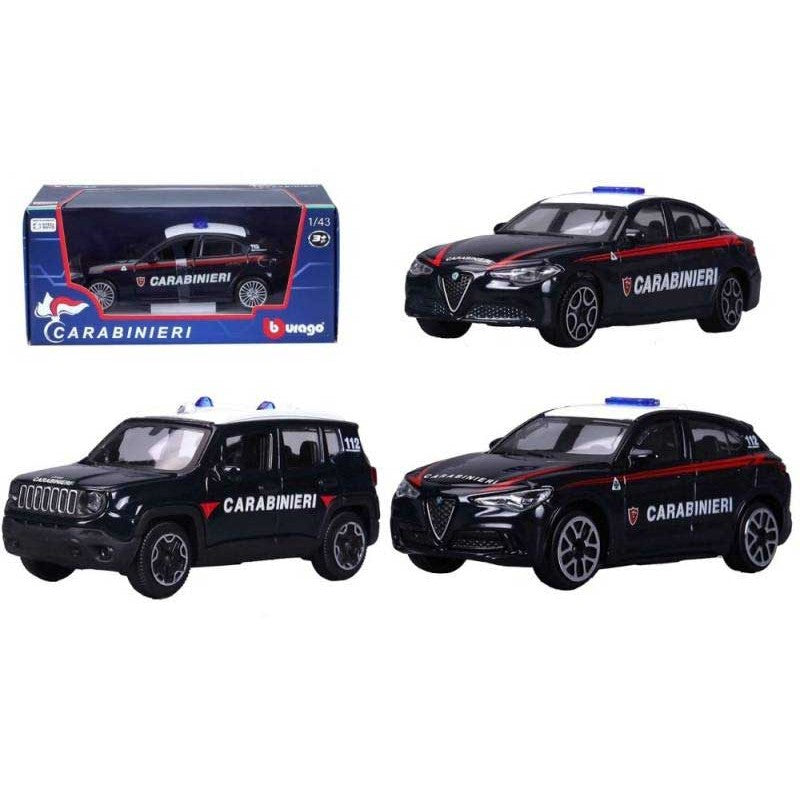 Bburago Collezione auto scala 1:43 - Carabinieri