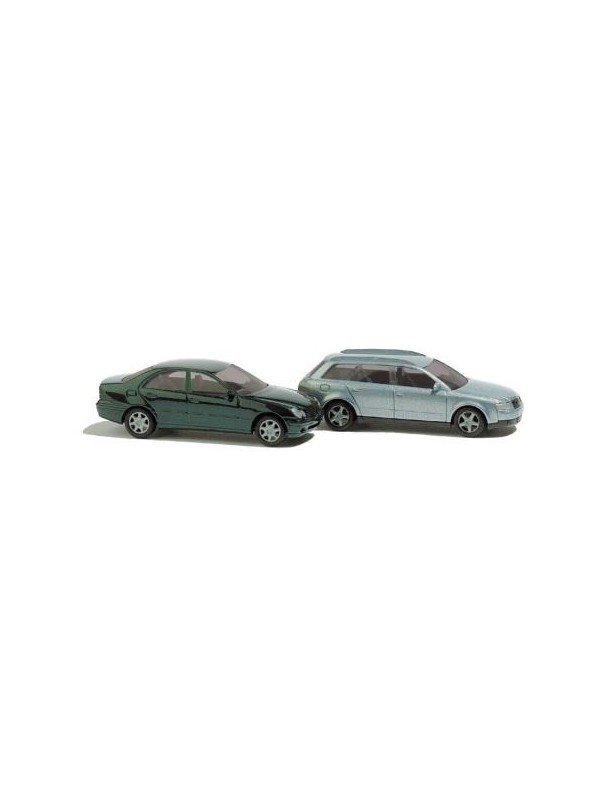 BUSCH 8346 Scala N Audi A4 Avant e Mercedes Benz Klasse-C