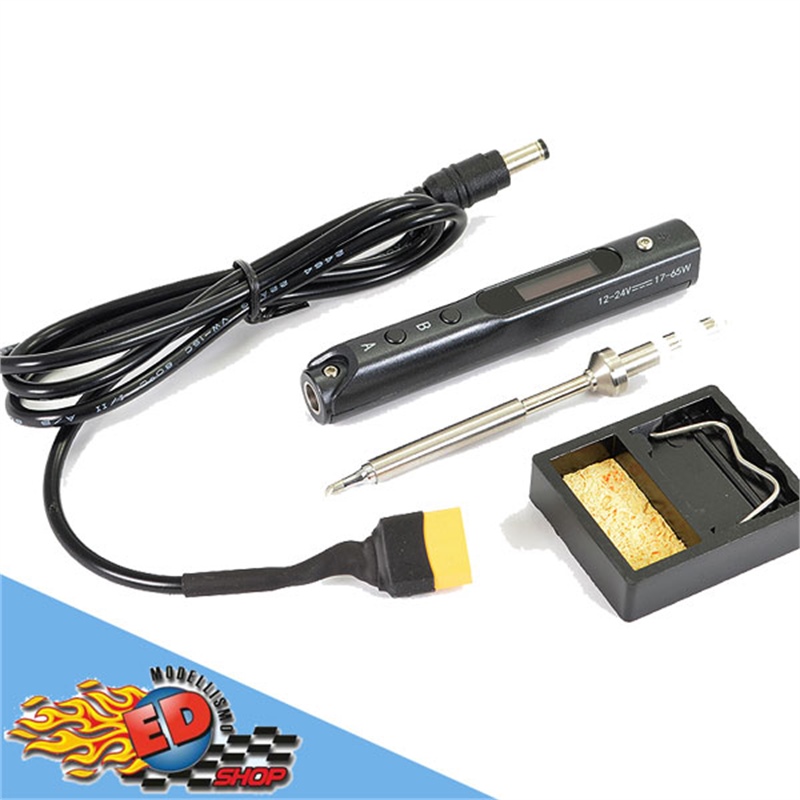 CENTRO Mini Saldatore elettronico 65W. 12/24v - [C0390]