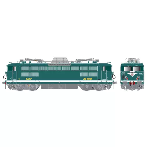 Locomotiva elettrica BB 8580 - R37 HO 41074DS - HO 1/87 - SNCF - EP IV - Suono digitale - DCC