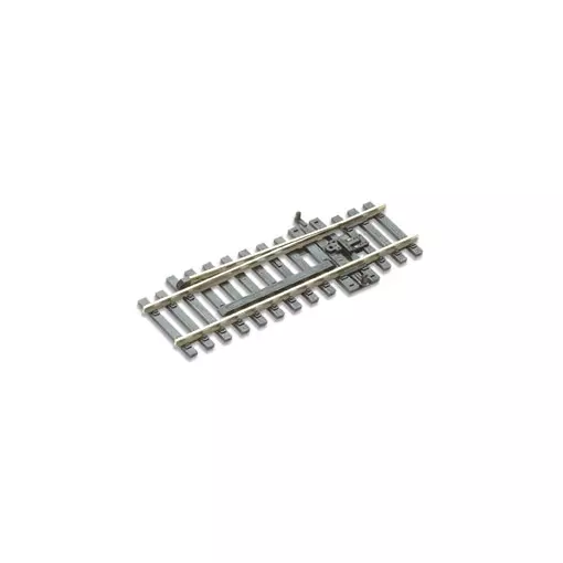 Scambio di deragliamento a destra Peco SL184 HO traversine in legno: 1/87 - Codice 75