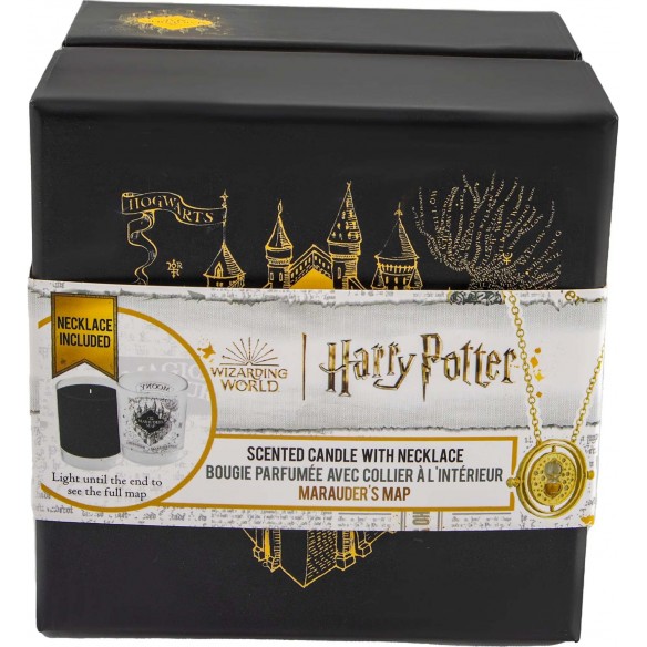 Candela e Collana - Harry Potter - Mappa del Malandrino e Giratempo