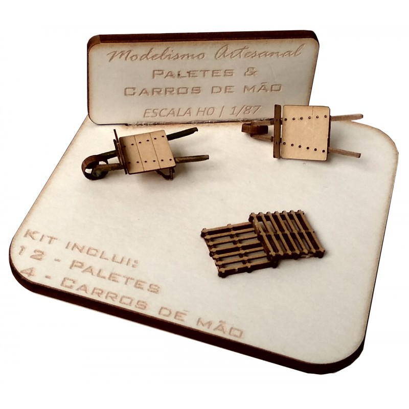 Carrelli elevatori e pallet. MODELISMO ARTESANAL MA_ACCESS_14