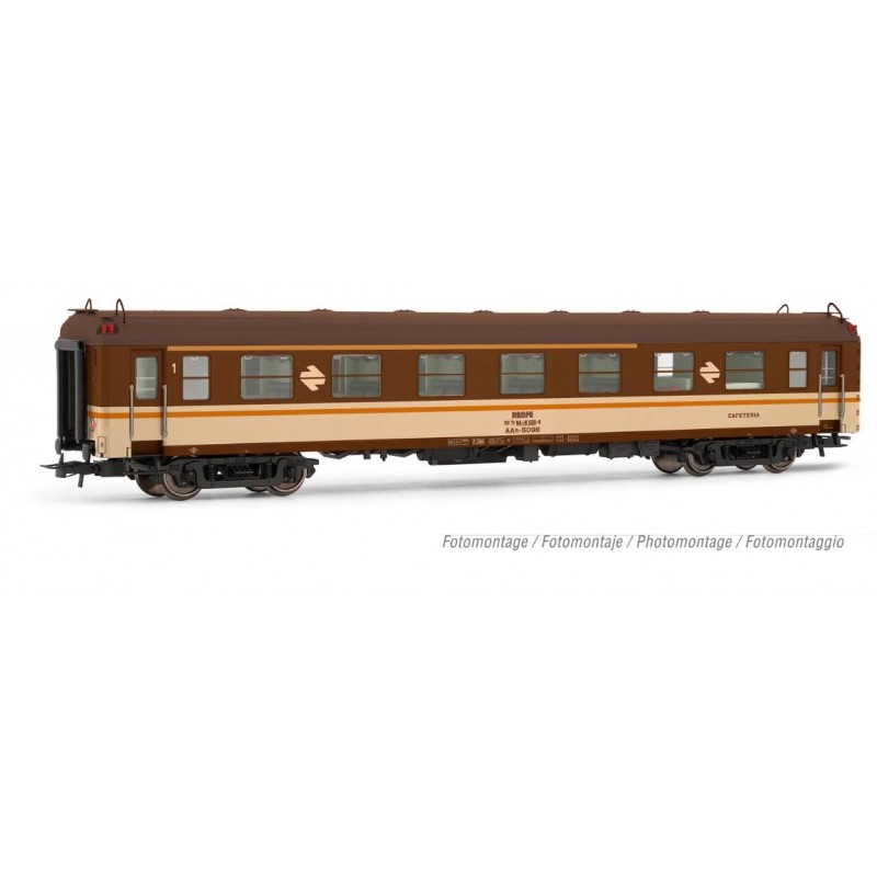 Carrozza caffetteria 5000, RENFE. Stella. ELECTROTREN HE4024