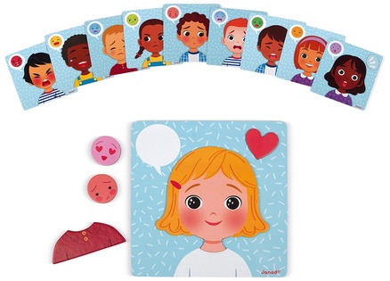Janod Emozioni e sentimenti con sagome 20 pz