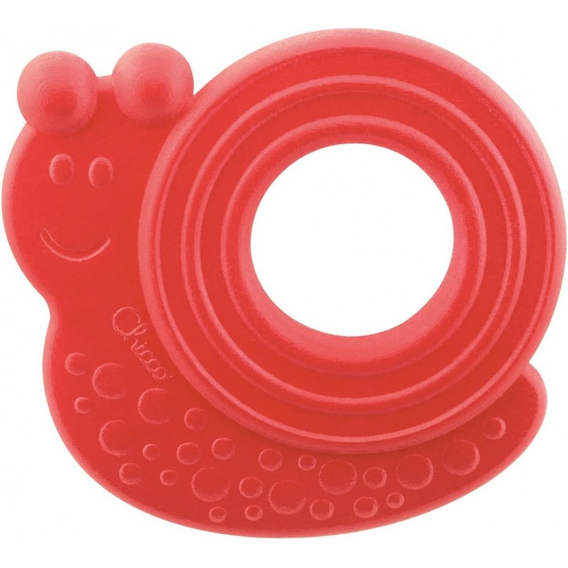 CHICCO - Massaggiagengive Lumaca ECO Realizzato in Morbida Bioplastica Proveniente da Fonti Vegetali - 13649