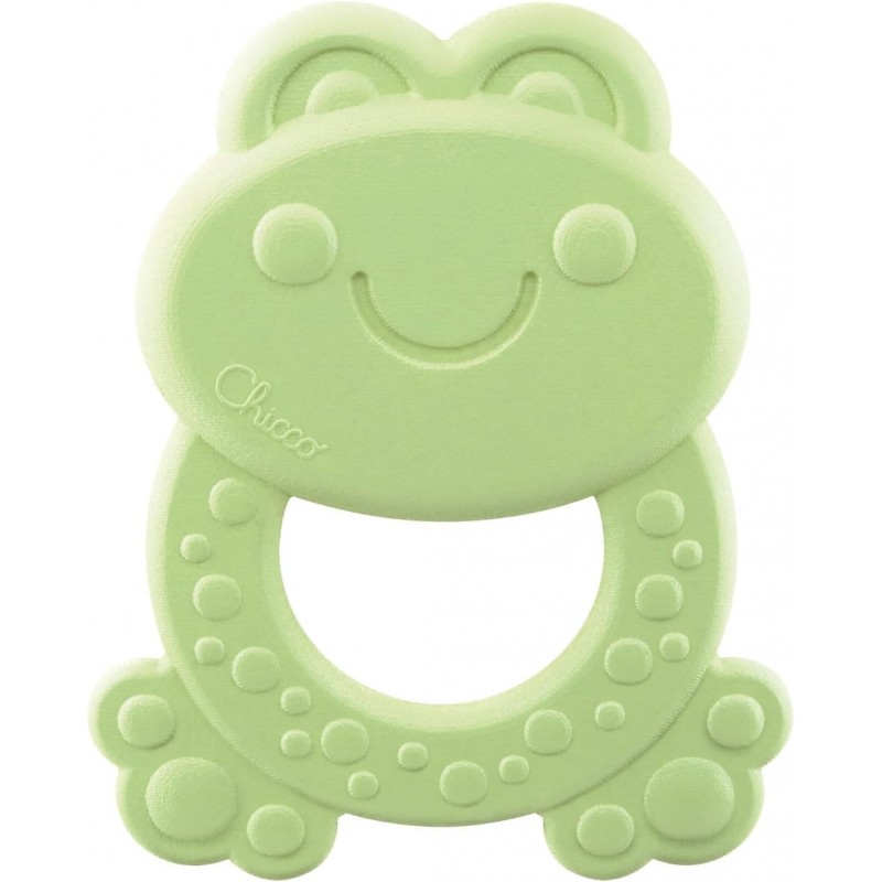 CHICCO - Massaggiagengive Rana ECO Realizzato in Morbida Bioplastica Proveniente da Fonti Vegetali - 13650