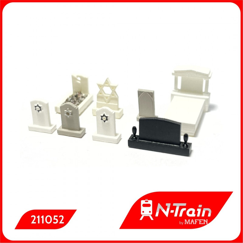 Cimitero con tombe ebraiche. N-Train 211052