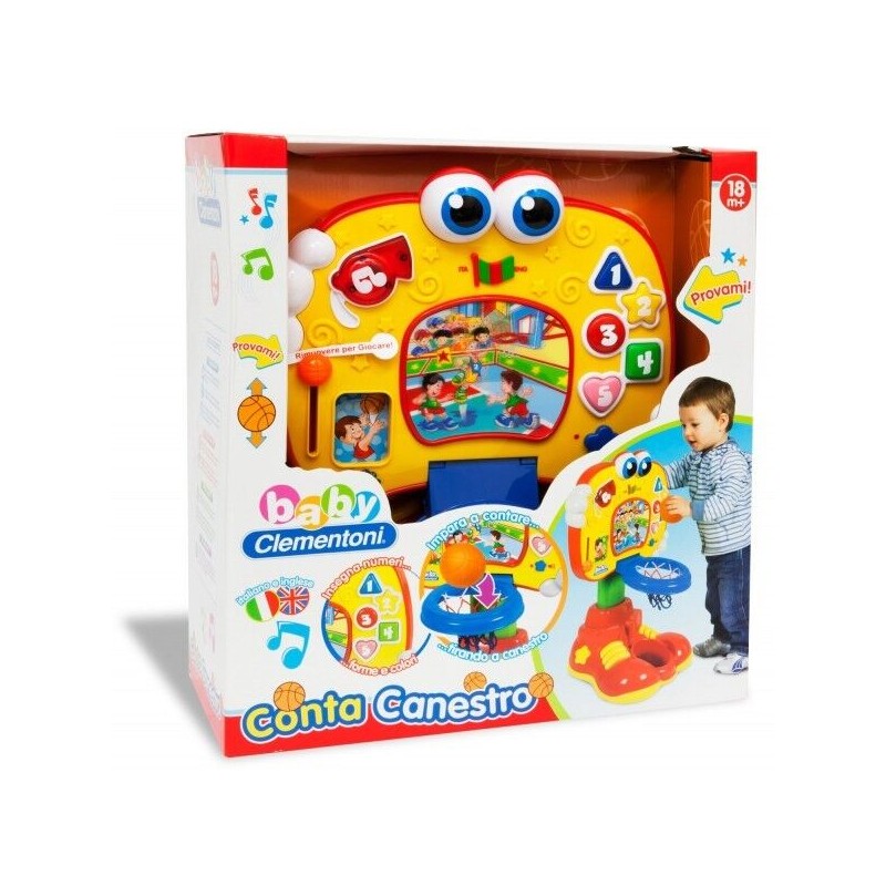 CLEMENTONI - Conta Canestro 1-2-3 - 14380