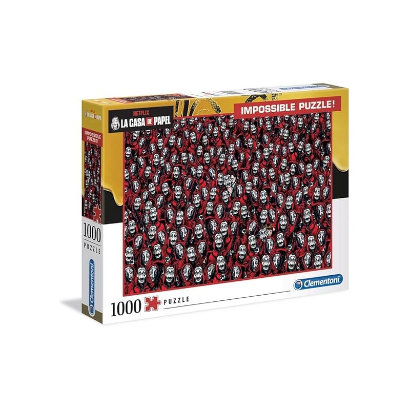 CLEMENTONI - Puzzle 1000 pezzi Casa di Carta - 39537