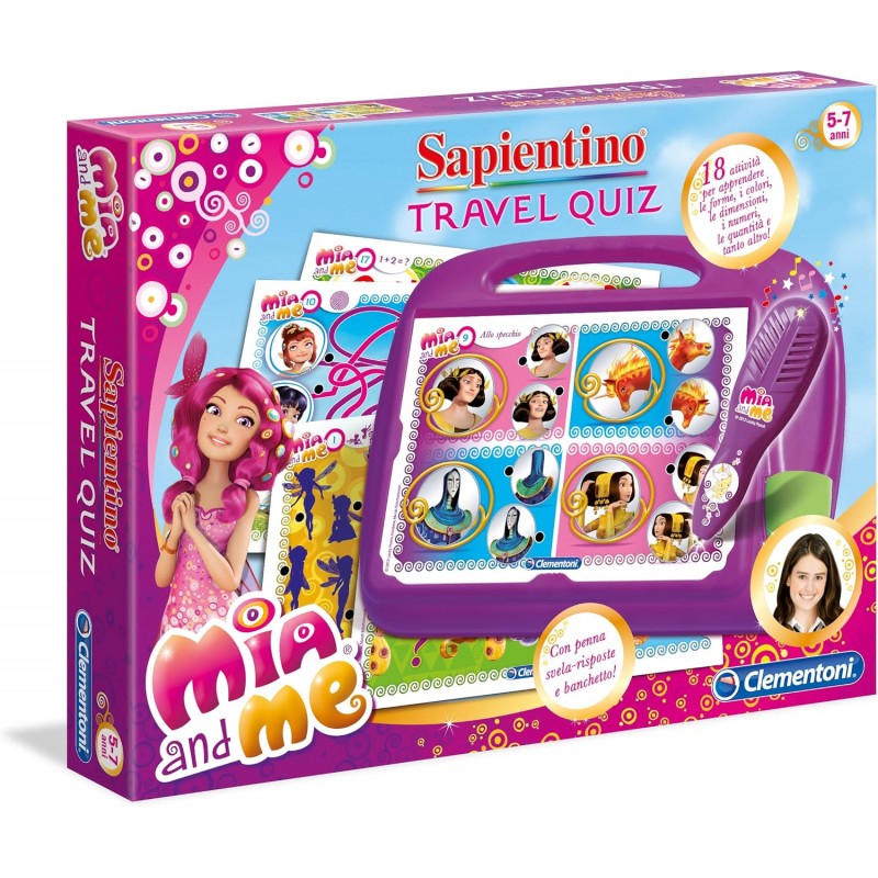 CLEMENTONI - Sapientino Travel Quiz Mia and Me - 13253