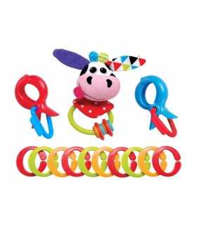 Clips, Rattle 'N' Links-Cow