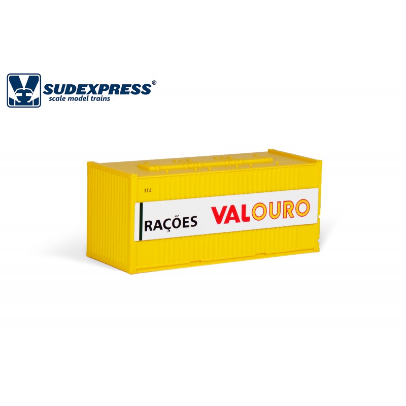 20' RAÇOES VALOURO contenitore anni '90. SUDEXPRESS S6006