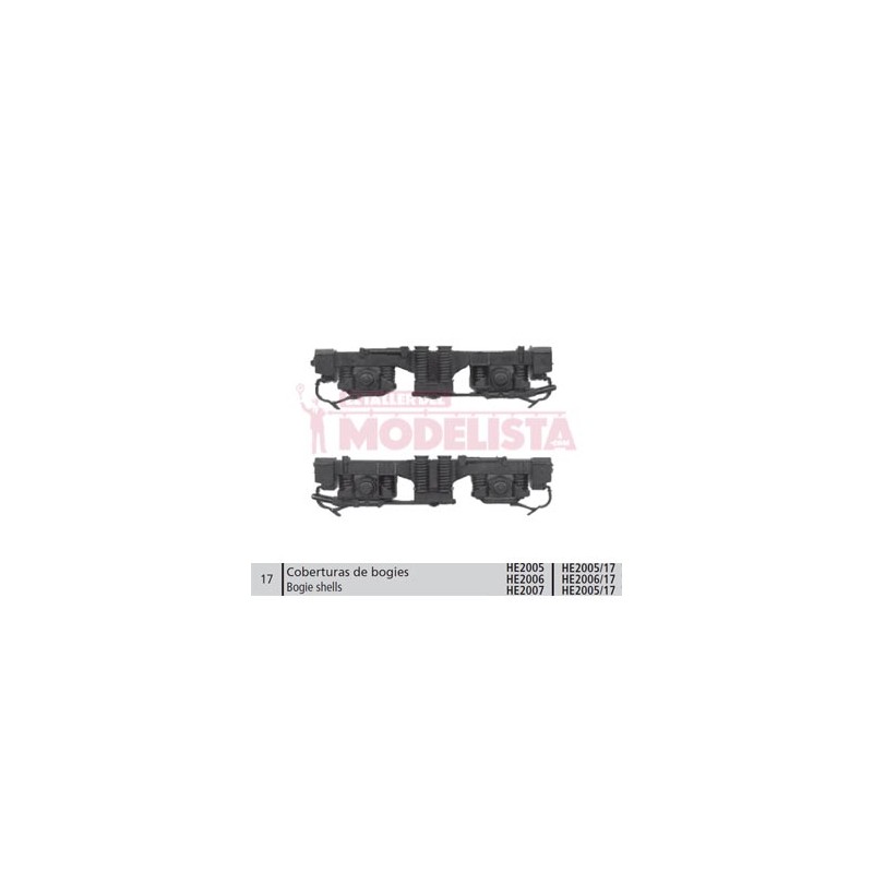 Copertura del carrello. RENFE 279. ELECTROTREN - Repuestos HE2005/17