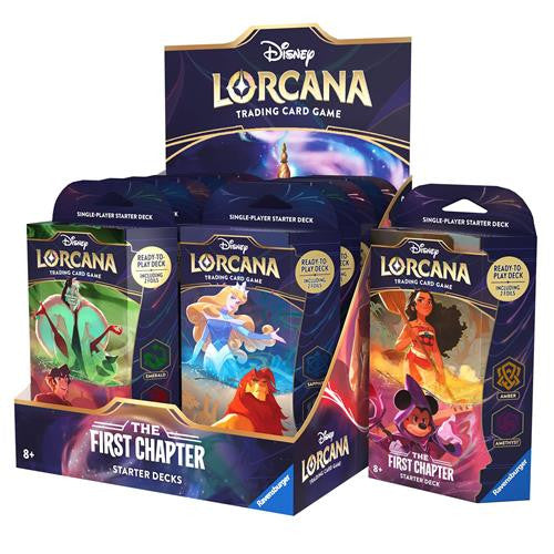 Lorcana - The First Chapter - BOX 12 Starter Decks (ENG)