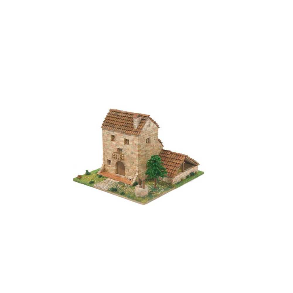 Cuit Casa Rurale in pietra Scala HO dimensioni 26x22x12 kit di montaggio (art. CU3511)
