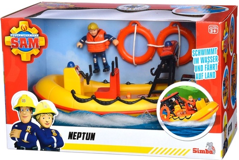 Fireman Sam Barca di salvataggio Nettuno 20 cm