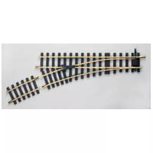 Interruttore sinistro R5 7,5°, 480 mm