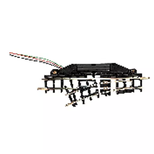 Interruttore sinistro a 24°, lunghezza: 104,2 mm