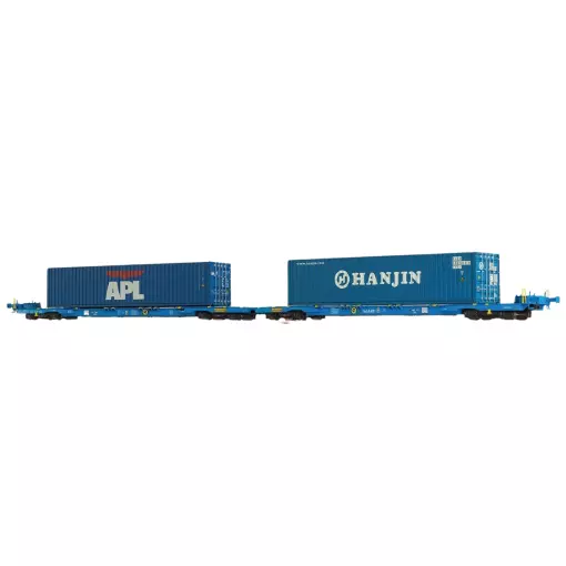 Portacontainer APL / HANJIN - Brawa 48110 - HO 1/87 - AAE - EP VI - 2R