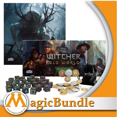 The Witcher Il Vecchio Mondo - Bundle Sulle Tracce dei Mostri + Avventure + Monete + Dadi