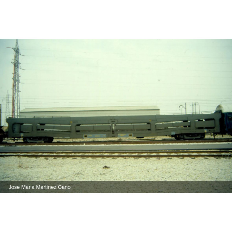 Piattaforma corazzata per il trasporto di auto DDMA (x2). RENFE. ARNOLD HN4413