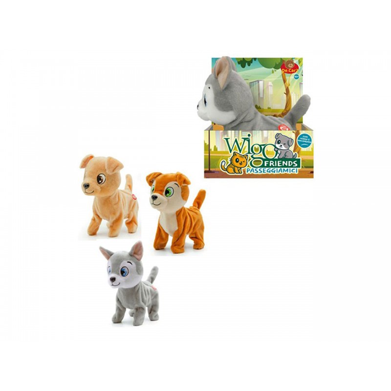 DECAR 2 - Peluche Cane Cammina e Abbaia - 25497