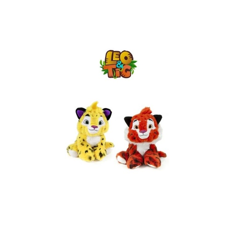 DECAR 2 - Peluche Leo & Tig 18cm. - 25442