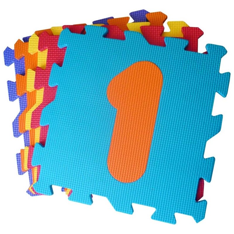 DECAR 2 - Tappeto Puzzle con 5 Numeri - 273