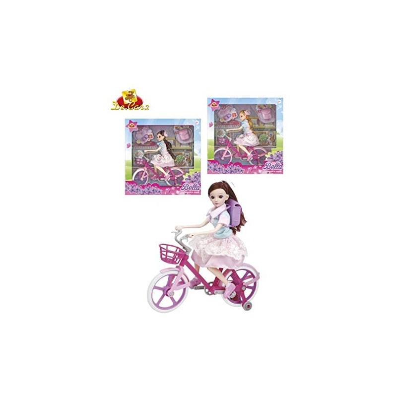 DECAR2 - Bella Bambola con Bicicletta - 37173