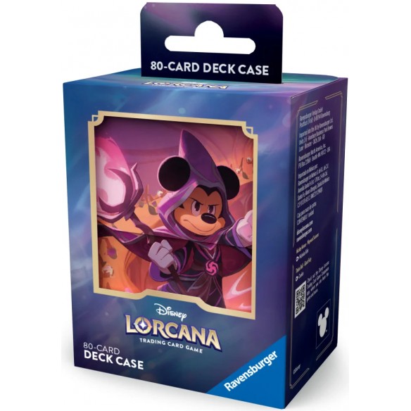 Deck Box - Mickey Mouse, Wayward Sorcerer - Lorcana