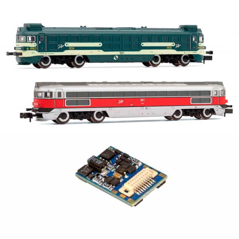 Decoder 18 pin per il 353/354 di ARNOLD. ESU HN301/353_4