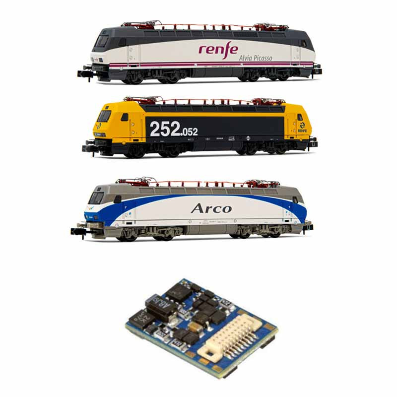 Decoder 18 pin per il 252 di ARNOLD. ESU HN301/252