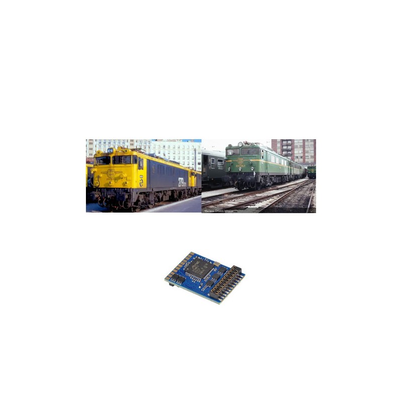 Decoder 21 pin per RENFE 269/279. ESU ER301/279