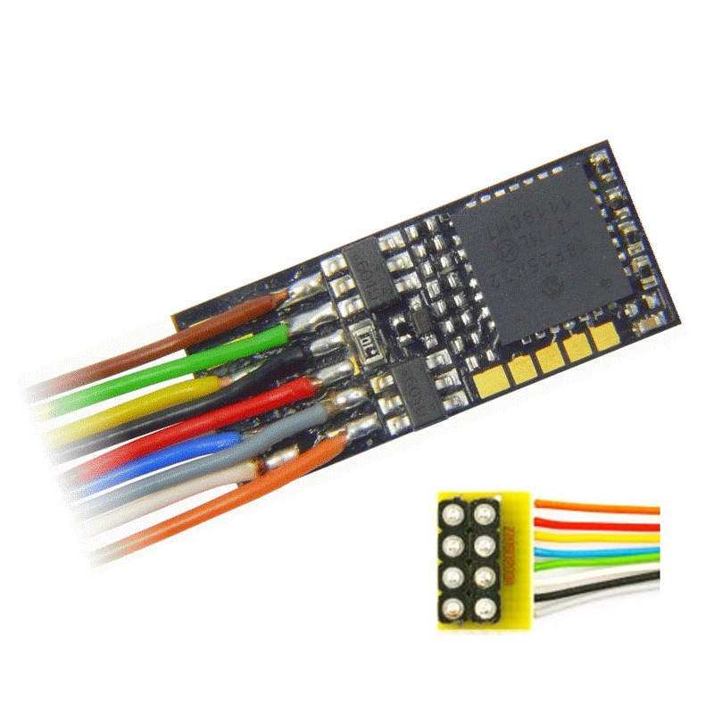 Decoder a 8 pin, 0,8 A. ZIMO MX623R