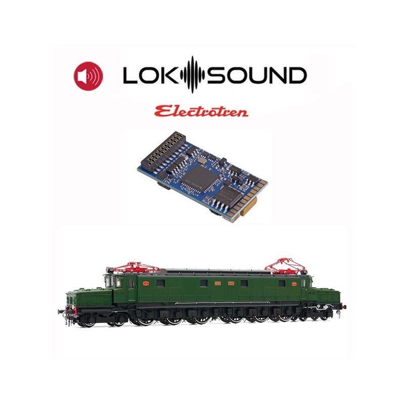 Decoder con suono per il 7500 RENFE. ELECTROTREN ER301S7500
