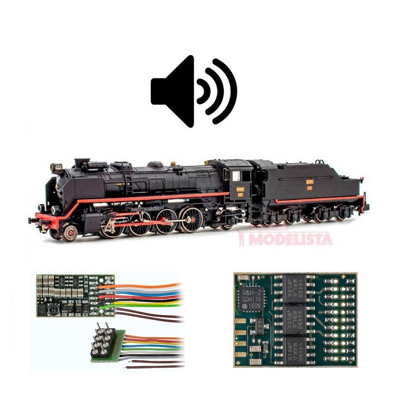 Decoder con suono per il Mikado RENFE (carburante). DOEHLER HAAS SD21AMFUEL